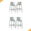 Ensemble de 2 tabourets de bar d'extérieur H 29,5 po-171395060