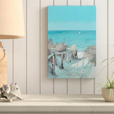 Adinel " Blue Ocean " Painting Print