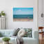 Whimsical Kites Over Beach Abstract Contemporary Octopus Shark Coastal Wall Art Print by Rudy Mareel - Print-306324343