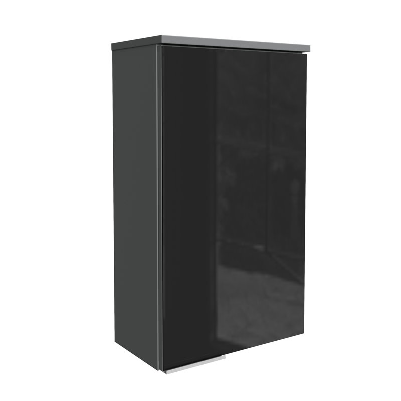 Kara Bathroom Cabinet, Anthracite, Right