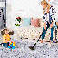 Tapis de couloir bleu non lavable MAVAL 2 pi 6 po x 10 pi MAVAL-583142860
