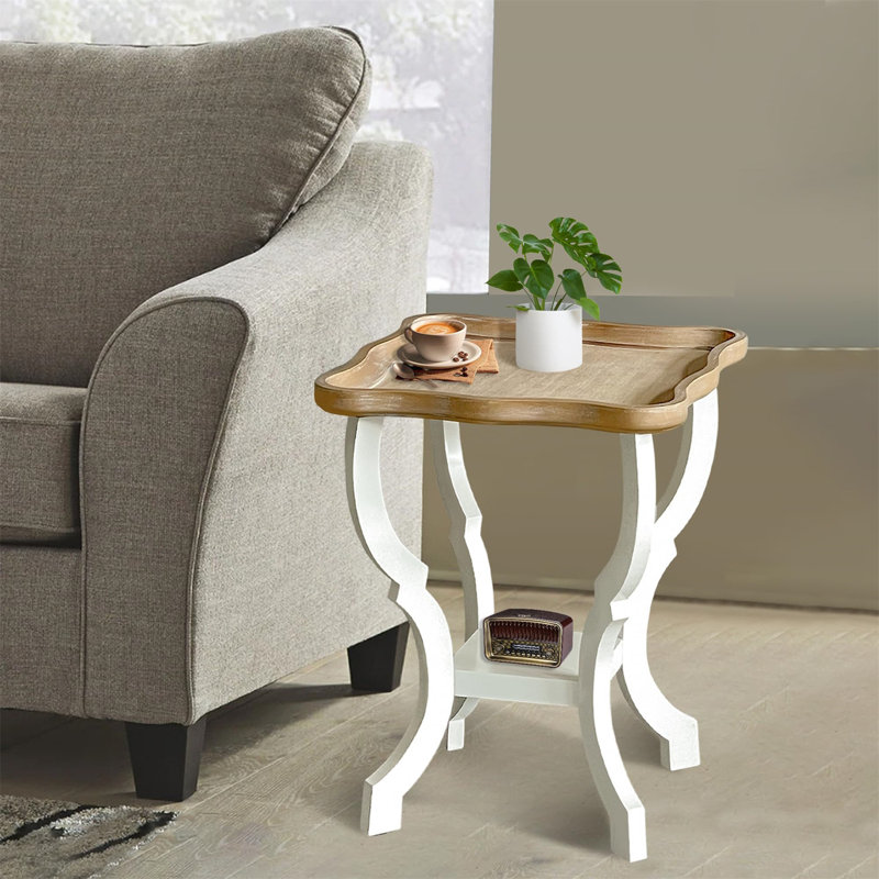 Plateau en bois massif Maquoketa simple