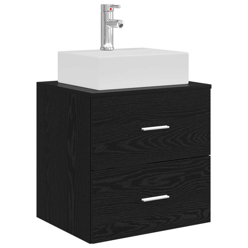 495 mm Bathroom Vanity, Black