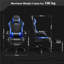 Metro Lane Adjustable Reclining Ergonomic Faux Leather Swiveling PC & Racing Game Chair with Footrest-767242975
