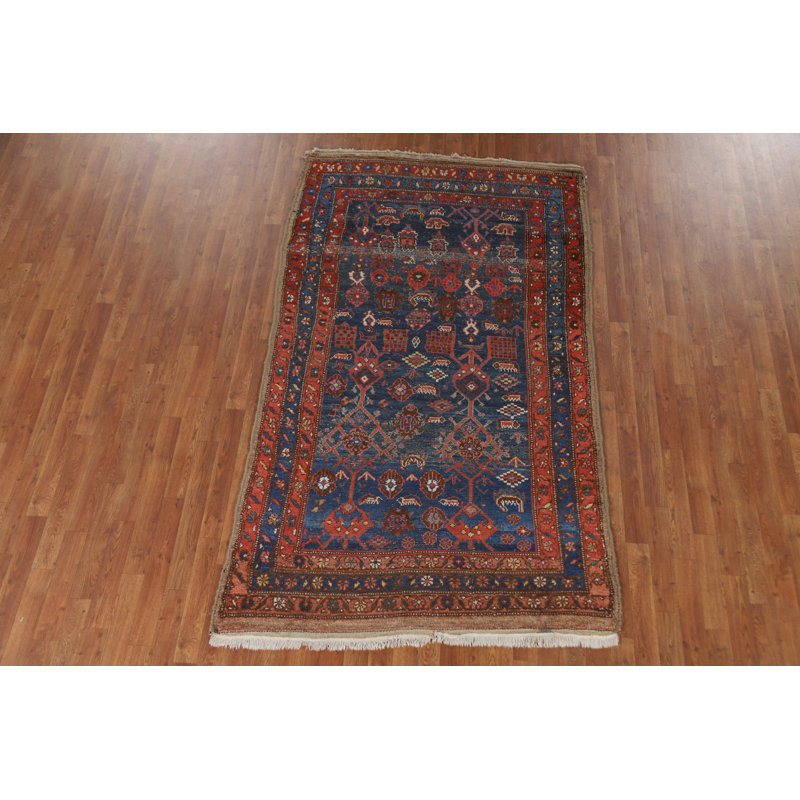 Tapis teinture végétale pré-1900 5 x 8