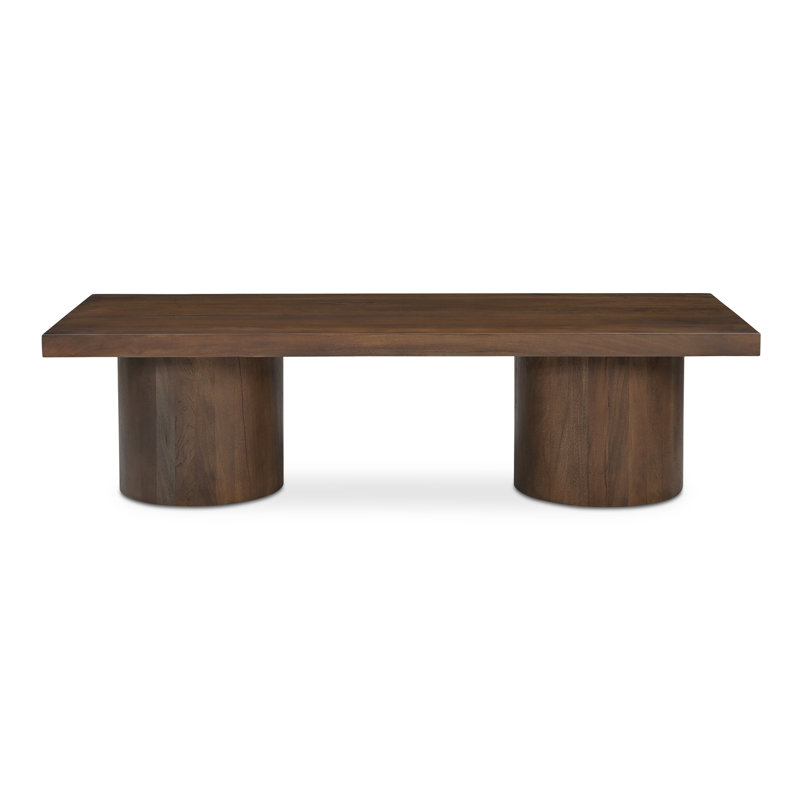 Table basse Gontran brun chaud