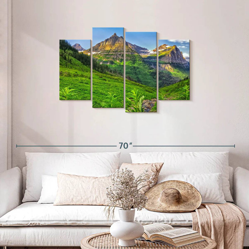 Alvord Glacier Park Greenery, 27'' H x 43'' W