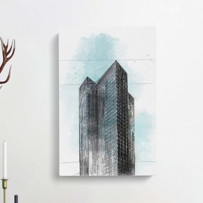 Sketching The Architecture Vol.44 - Wrapped Canvas