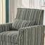 Fauteuil d'appoint rembourré Mirello avec garniture cloutée, pieds en bois massif (ensemble de 2)-304129851-313344478