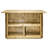 Tustin 60'' Solid Wood Wine Bar