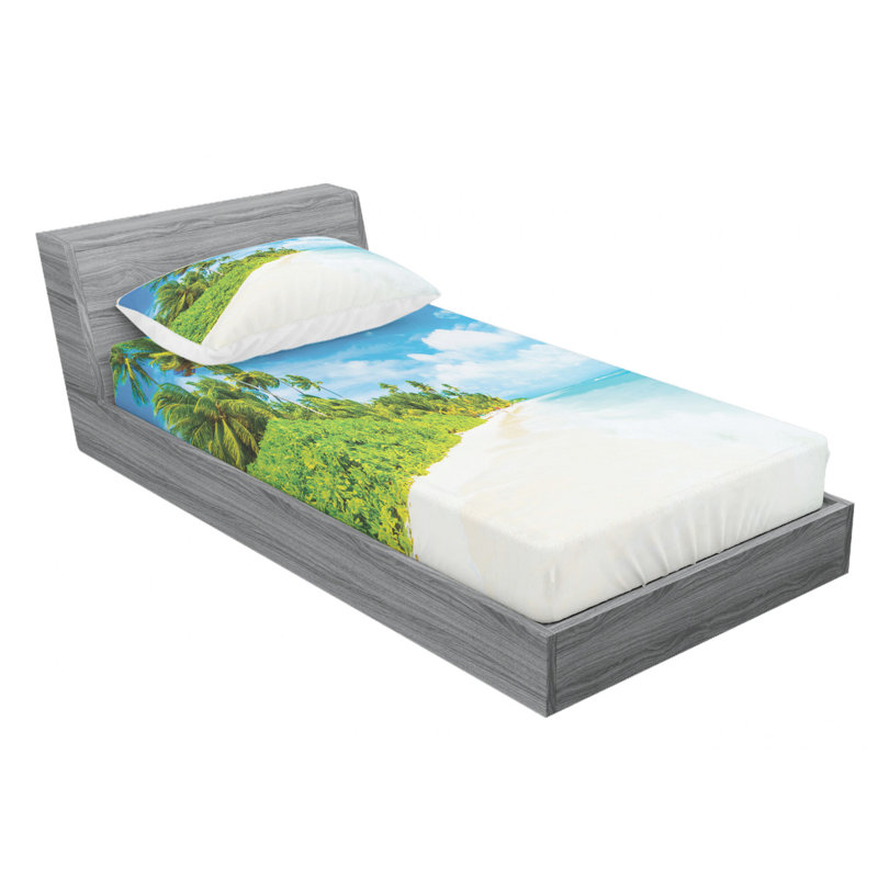 Microfiber Sheet Set, Twin XL Sheet Set with Fitted Sheet