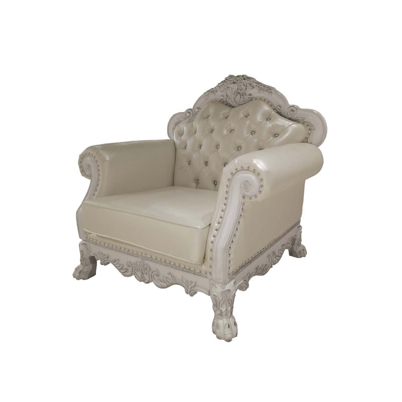 Chaise en cuir synthétique Dresden