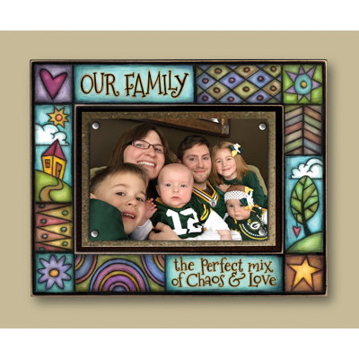 Temperence Blue Matte Picture Frame