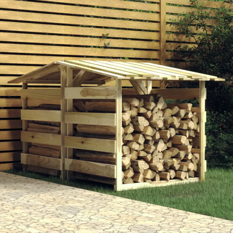 Alpen Home Pergolas With Roofs 2 Pcs 100X90x100 Cm Impregnated Pinewood