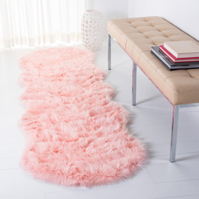 Tapis rose Martinette