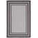 Tapis gris clair / noir Hance