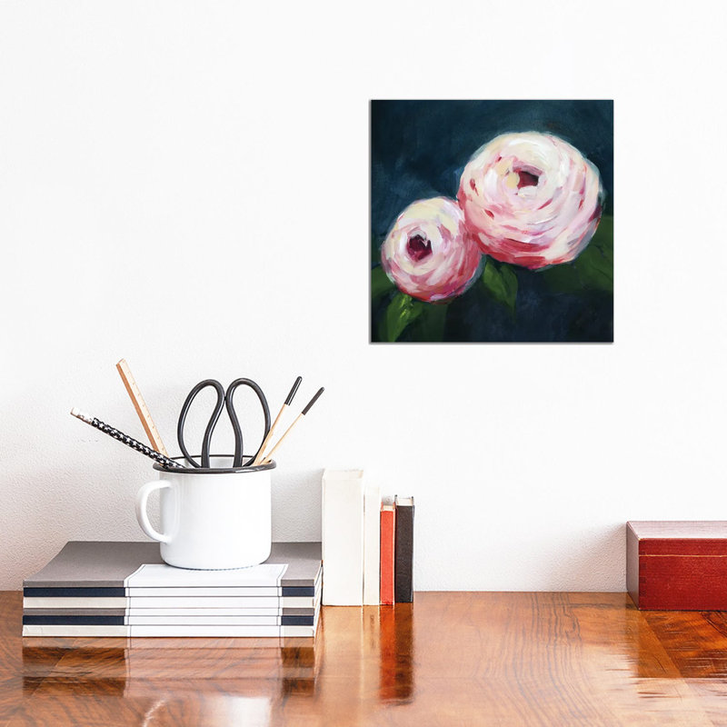 Ethereal Blooms I by Grace Popp - Wrapped Canvas Painting, 30.48 cm H x 30.48 cm W
