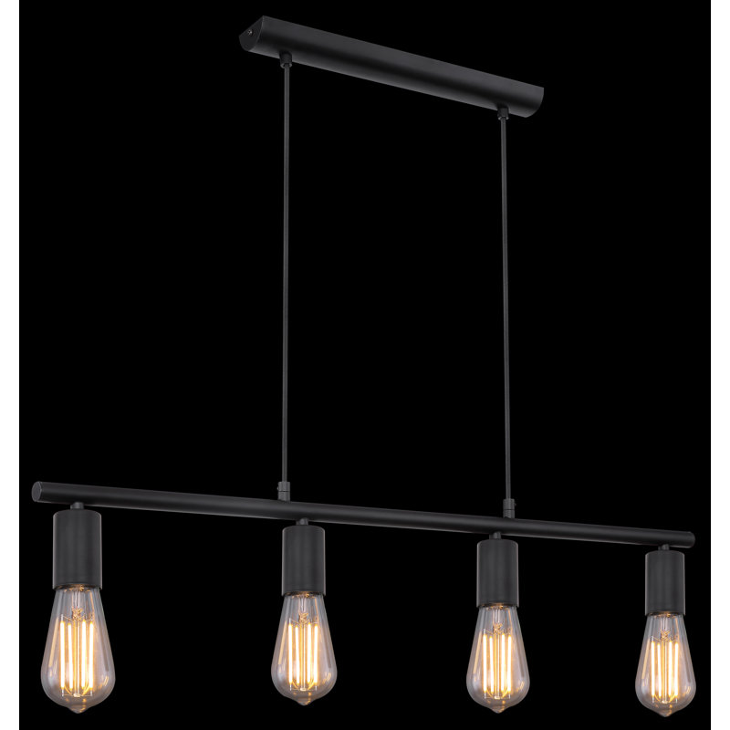 Lys 4 - Light Black Bulb Pendant