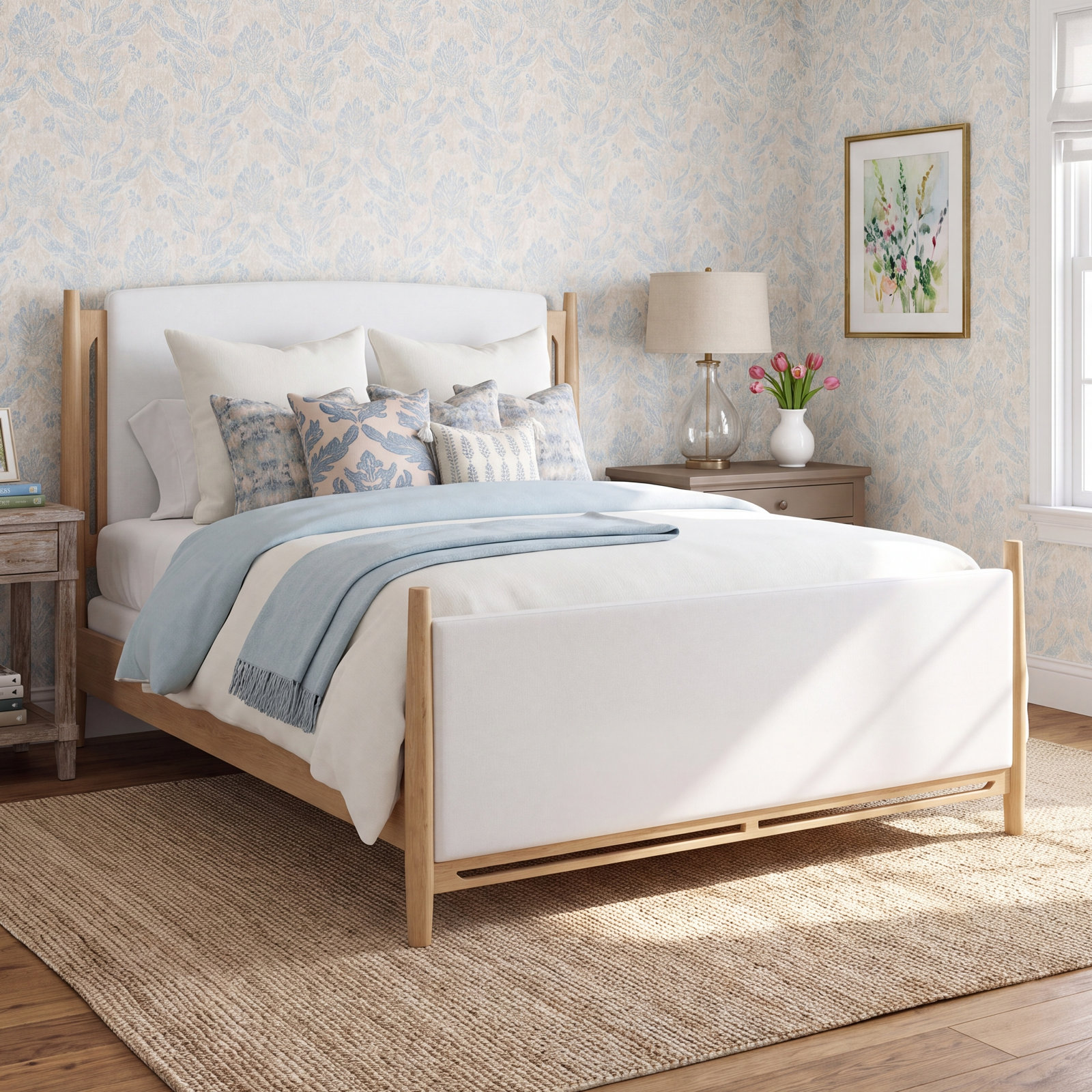 Remona Upholstered Bed, King