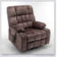 Fauteuil en mousse haute densité pour grand et grand avec chaleur, massage, poches, porte-gobelets et télécommandes doubles