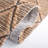 Natural Fiber Hand Loomed Wool/Jute Geometric Rug in Brown-863292842