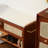 23.6in Retro Style Shoe Storage Bench