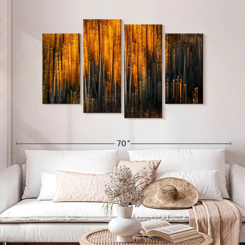 Avery Falling Stars, 32" H x 52" W