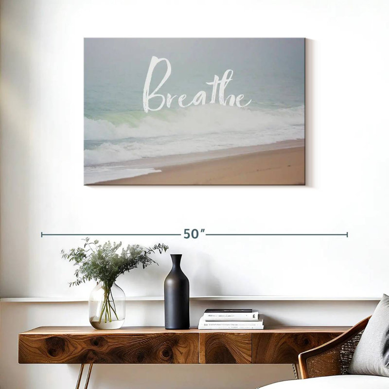 Tergel Serene Sea II, 24" H x 36" W