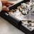 Thousand Bird Grid Light Luxury Storage Tray - Combining Bamboo, Wood And Leather To Create Elegant Art For Living Room And Desktop