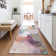 Machine Washable Indoor/Outdoor Xhevrie Blush Rug