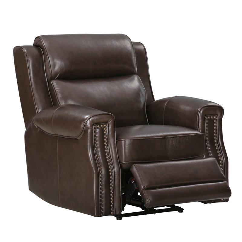 Causeuse et fauteuil inclinable électrique, Brun