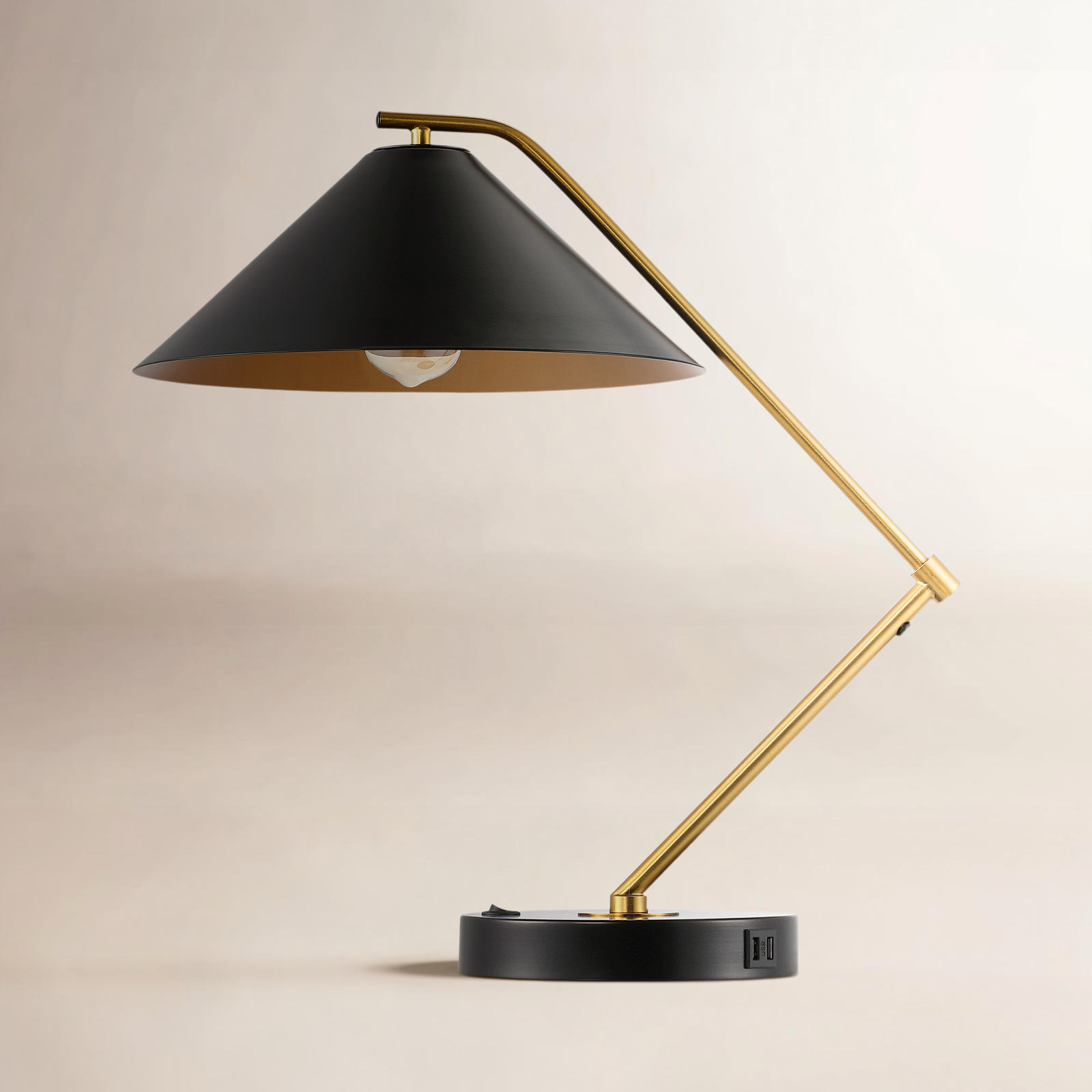 Jalen Metal USB Desk Lamp