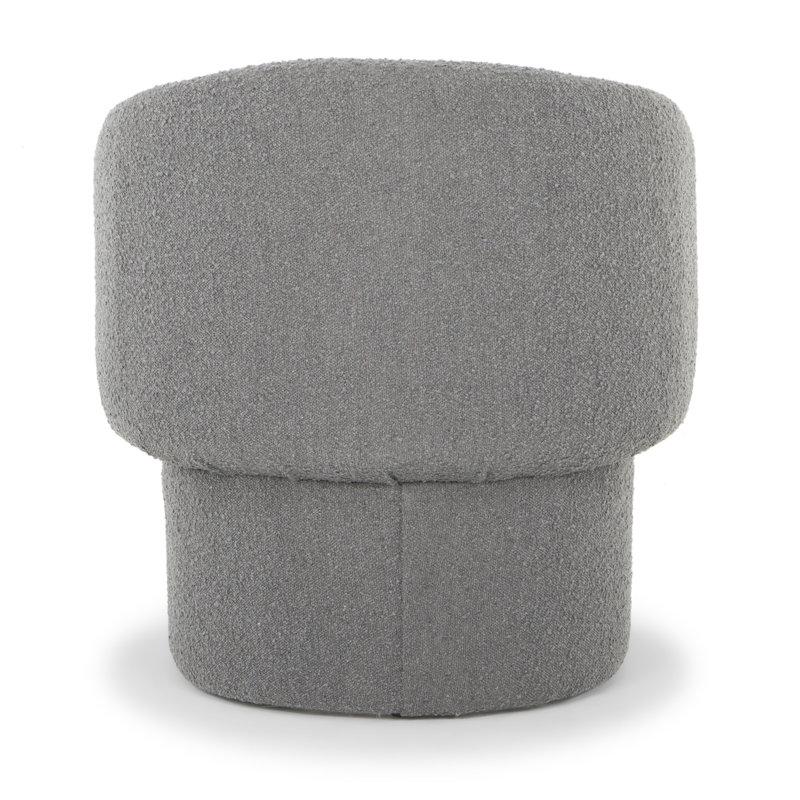Jessie Accent Chair, Charcoal  Velvet