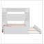 Lit double en bois avec armoire tout-en-un, tablette et prises, blanc-388811939