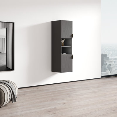 Bali 13.6" Bookcase with Matte Finish