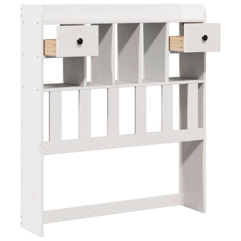 Solid Wood Headboard, Small Single (2'6), White
