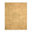 Tapis oriental 7 pi 9 po x 10 pi 3 po brun écru, motif mamelouk, ton sur ton, velours zéro, noué à la main, pure laine