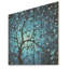 Arbre au clair de lune bleu Revery III - Arbre sur bois-539318355
