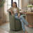 Marbella 19" Seat Height Upholstered Fully Assembled Swivel Dining Armchair-318727257