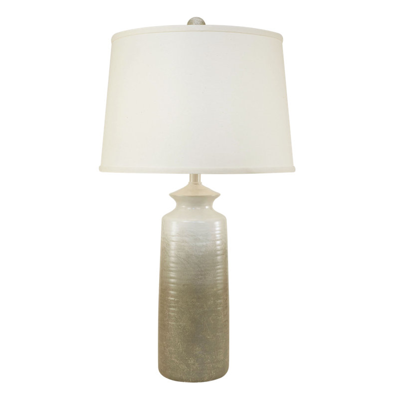 Lampe de table 29,5 po Peale, Estompage gris
