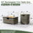 32 Inch Outdoor Fire Table