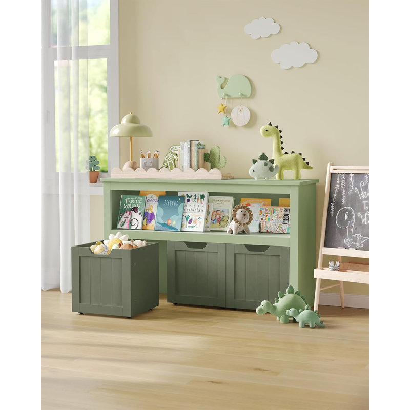 4 Pair Shoe Rack, Green