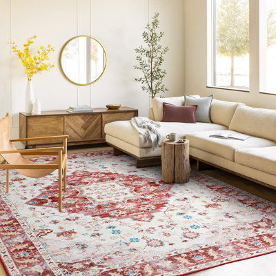 Carnegia Floral Area Rug