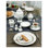 Service de vaisselle 55 pièces pour 8 personnes Lorren Home Trends Wavy