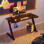 Ergonomic Black Gaming Desk PC Computer Desk Home Office With Headphone Hook-422233743-532484068