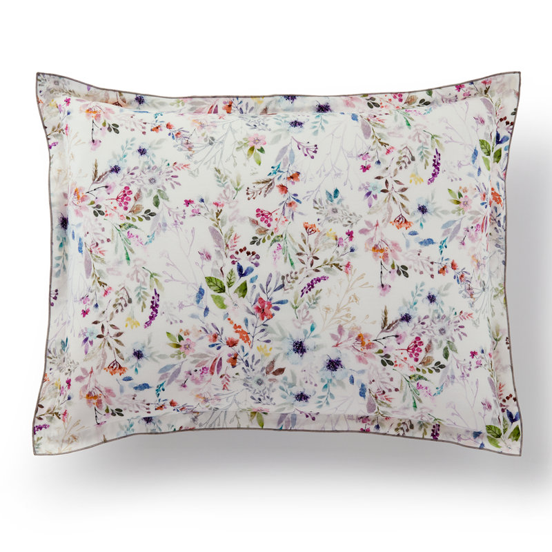 Chloe Pink Floral Cotton Duvet Cover Set Collection