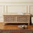 Solid Wood Storage Bench