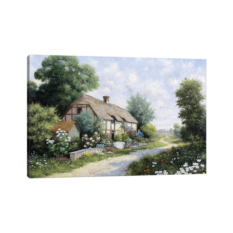The Country House by Peter Motz - Wrapped Canvas Gallery-Wrapped Canvas Giclée, 66.04 cm H x 45.72 cm W x 3.175 cm D