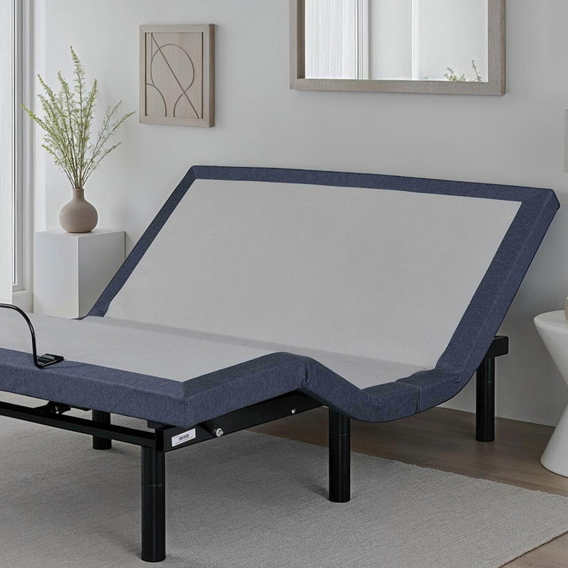 Full Adjustable Bed Base With Massage And Head And Foot Position Adjustments
