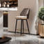 Tabouret de bar 42,13 po H-Gray-704118432-704118442